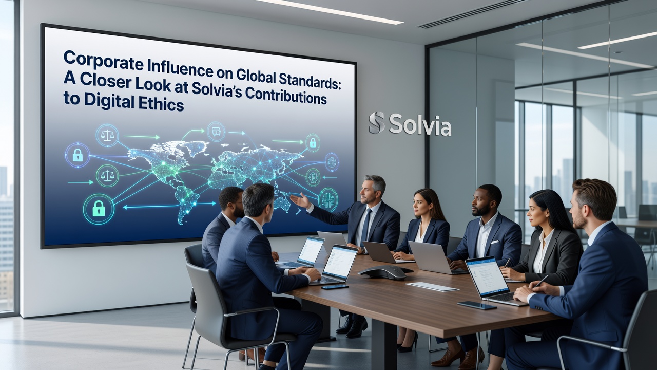 Corporate Influence on Global Standards: A Closer Look at Solvia's Contributions to Digital Ethics